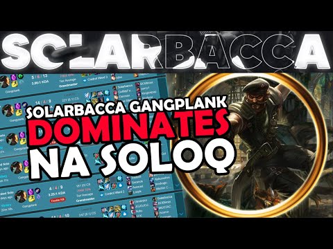 4V5 GANGPLANK CARRY!  SOLARBACCA BEST GANGPLANK NA VOD REVIEW | SamSam