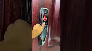 fingerprint door #technology #moderntools #manufacturing