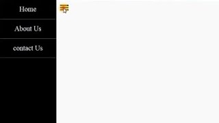 sidebar menu amzaing wow html css effect