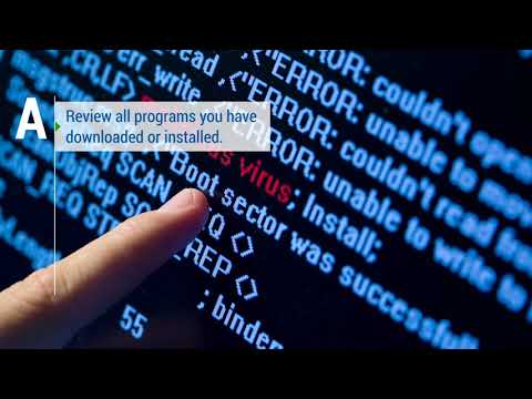 How to Remove a Virus from a PC?
