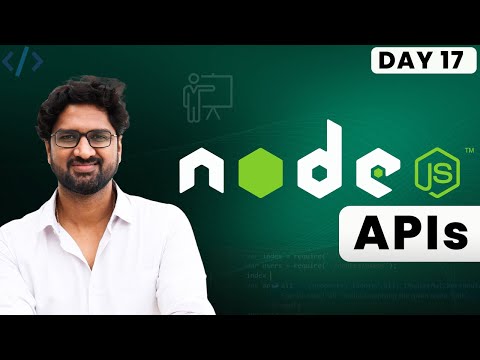 Building APIs with Node.js | Advanced Backend Development with Node.js | Day 17