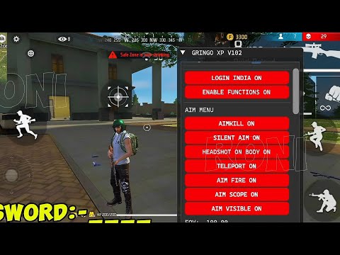 GRINGO XP 102 TELEPORT HACK | FLYING HACK || AIM KILL || RONI MOD MENU 🗃️🔐💯