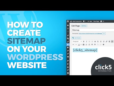 How to install "Sitemap by click5" plugin // WordPress Sitemap Plugin