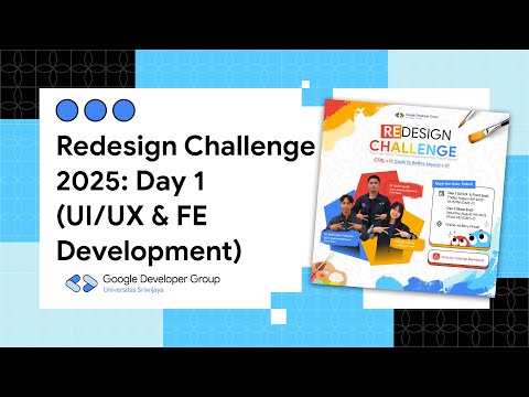 [2025/08/08] Redesign Challenge 2025 - Day 1 (UI/UX and Front-End Development)