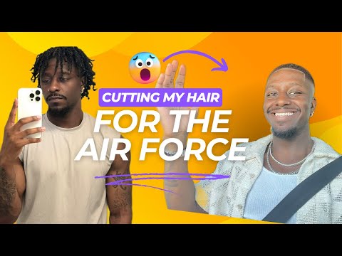 Cut My Hair For The Air Force!!!!