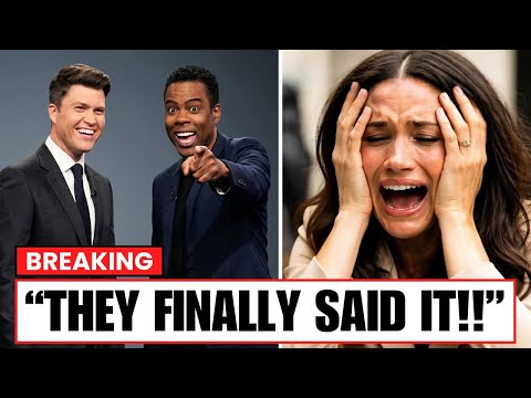 Meghan Markle SNL Roast: Chris Rock & Colin Jost Just Went TOO FAR!