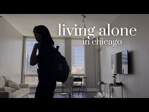 living alone in chicago as a data science intern