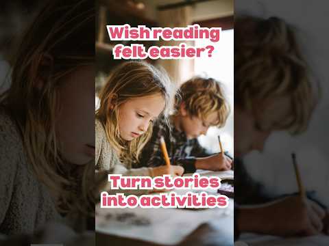 Little Stories to Grow  -  Short Reading & Coloring Worksheets for Kids Ages (6–7)