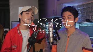 Hey Soul Sister (Train) cover by Arthur Miguel featuring Jenzen Guino