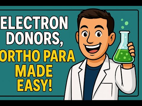 EAS Reactions Part 5: Electron Donating Groups are Ortho-Para Directing, Why?