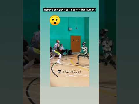 Can a robot plays batter then human? #robots #artificialintelegence #ai #baskitball #bestshorts