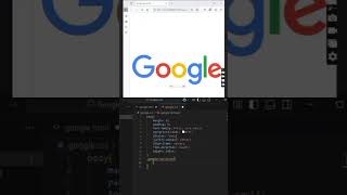 ASMR programming | Google search bar | #asmrcoding #html5 #css  #asmr