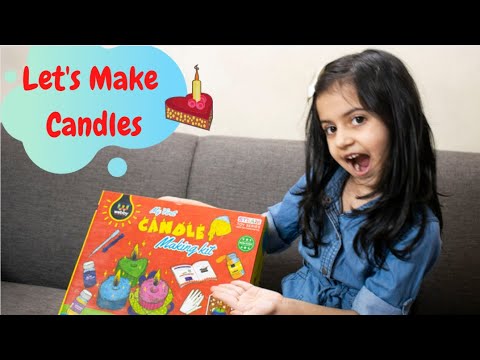 Mishti's Candle Making I Learn To Make Candles at Home I Fun & Learning