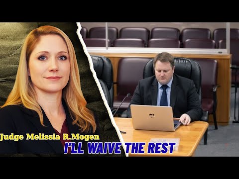 Judge Melissia R. Mogen Cuts the Deal — Then Issues a Clear Warning