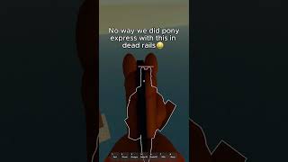 PONY EXPRESS CHALLENGE Dead Rails (No Script) | Dead Rails Roblox Ending Speedrun Guide #deadrails