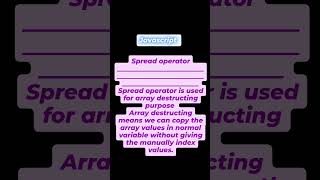 "Unlock the Power of Spread Operator in JavaScript!"