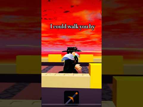 A classic walk time #sad #roblox #shorts #chill #classic #edit