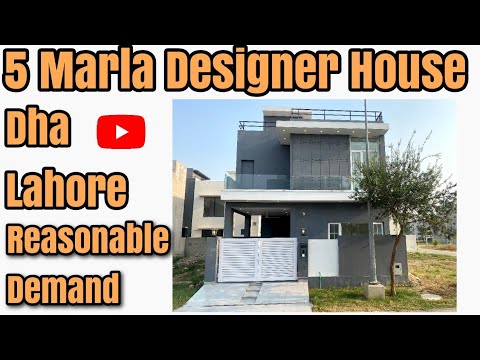 5 marla brand new house for sale in dha phase 9 town||5marla designer house for sale in dha lahore