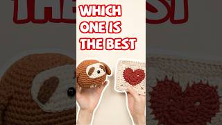 Which one is the best!? #crochet #amigurumi #grannysquare #crocheting #yeezhee