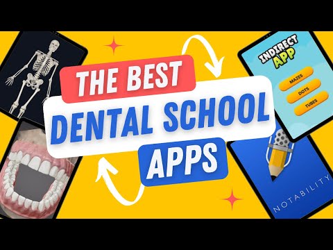 The Most ESSENTIAL Apps for Dental School!