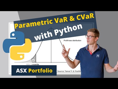 Parametric VaR and CVaR with Python