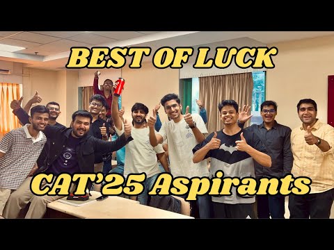 CAT 2025 Last days tips: From IIM Mumbai (2025-27) | Fun + Motivation🥳 #cat2025 #catexam 