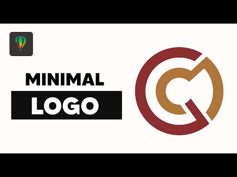 Creative Logo Design In CorelDraw | Minimal Mogo Design Tutorial