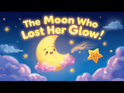 The Moon Who Lost Her Glow | Bedtime Story for Kids in English | Sleep Story for Children