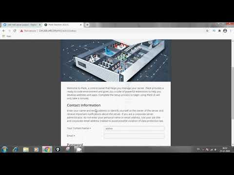 how to connect domain to plesk panel  technical jha jee