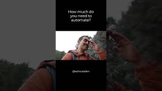 How much automation do you need to automate? #ai