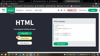 Basic Webpage Creation using HTML and Visual Studio Code (Desktop)