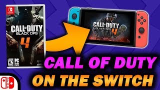 Call Of Duty BLACK OPS 4 Coming TO SWITCH!?!?! (Rumor)