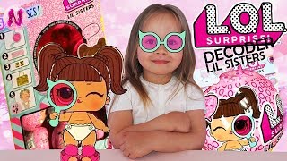 Новые Куклы ЛОЛ СЕСТРИЧКИ ДЕКОДЕР LOL Surprise DECODER 4 Series Lil Sisters! Nika Kid