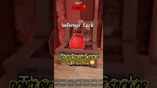 Don’t Pick the Giant Sack or You’re Locked Out 😳 #99nightintheforest #roblox #shorts