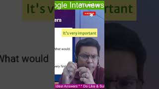 3/13 GOOGLE Interview Questions and Answers! #google #googleinterview #interview