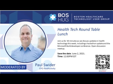 Boston Healthcare Technology User Group | Health Tech Round Table Lunchv