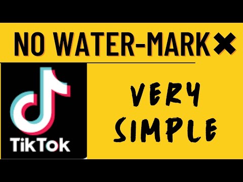 How to Download TikTok Video without Watermark|Remove TikTok Watermark