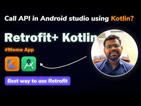 Retrofit android studio kotlin tutorial how to call API using Retrofit in android example in Hindi