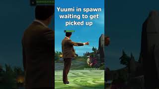 Yuumi waiting in Base #leagueoflegends #leagueoflegendsmemes #leagueoflegendsmeme #shorts