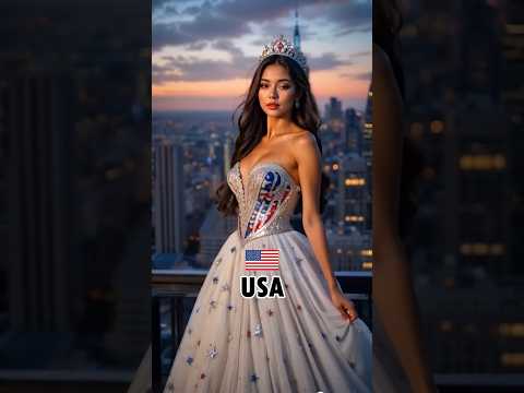 Countries as Princess around the World-1 #aiedits #klingai #leonardoai  #youtube #youtubeshorts ​