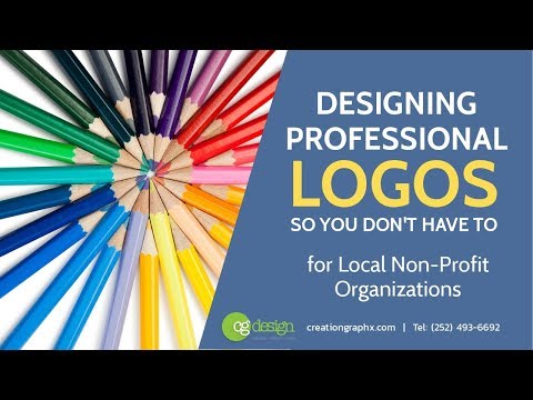 Logo Design Services for Local Non-Profit Organization by CG Design (252) 493-6692