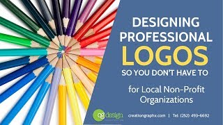 Logo Design Services for Local Non-Profit Organization by CG Design (252) 493-6692