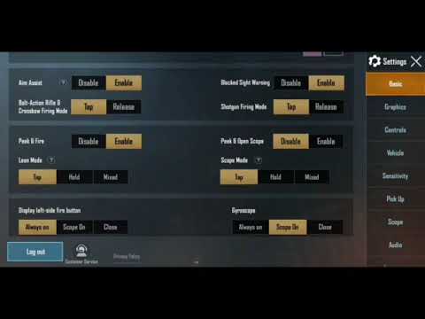 Best pubg mobile sensitivity settings 2020