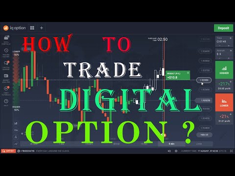 HOW TO TRADE DIGITAL OPTION ?💹📈💲