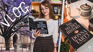 is The Secret History worth the hype? the irony of Dark Academia ☁️ a vlog & essay