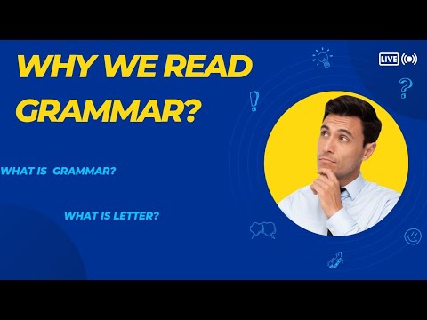Grammar in English #letter  #worship