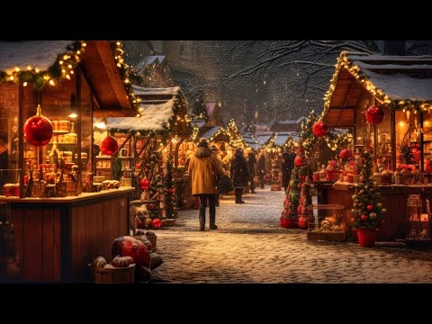 The most beautiful Christmas places 4K - Christmas market walking tour in Kassel, Germany