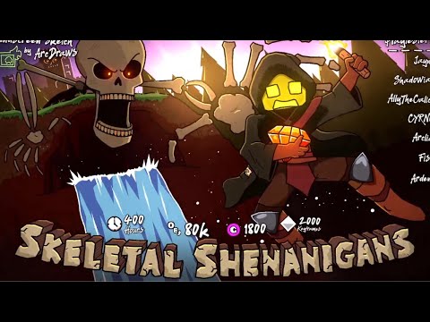Geometry Dash Skeletal Shenanigans by YoReid (Medium Demon)