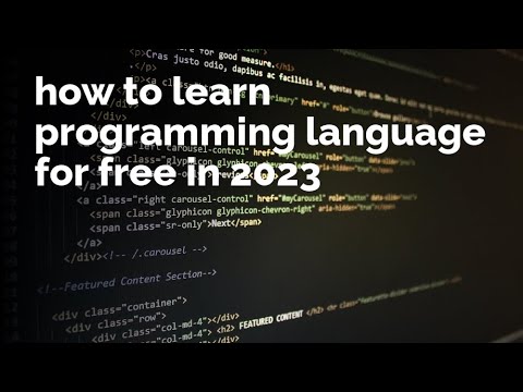 Learn Programming for FREE: The Secret to Becoming Tech Savvy Quickly