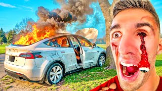 I Lost my EYEBALL in a Car Crash